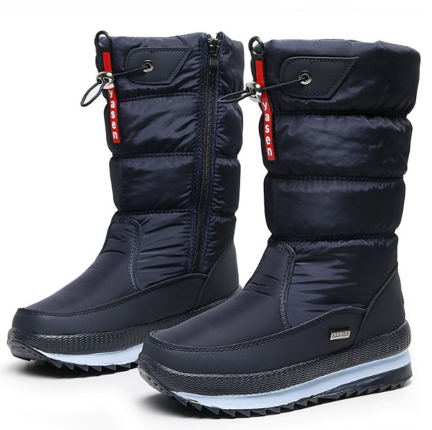 Lara - Non-Slip and Waterproof Snow Boots Made of Faux Fur