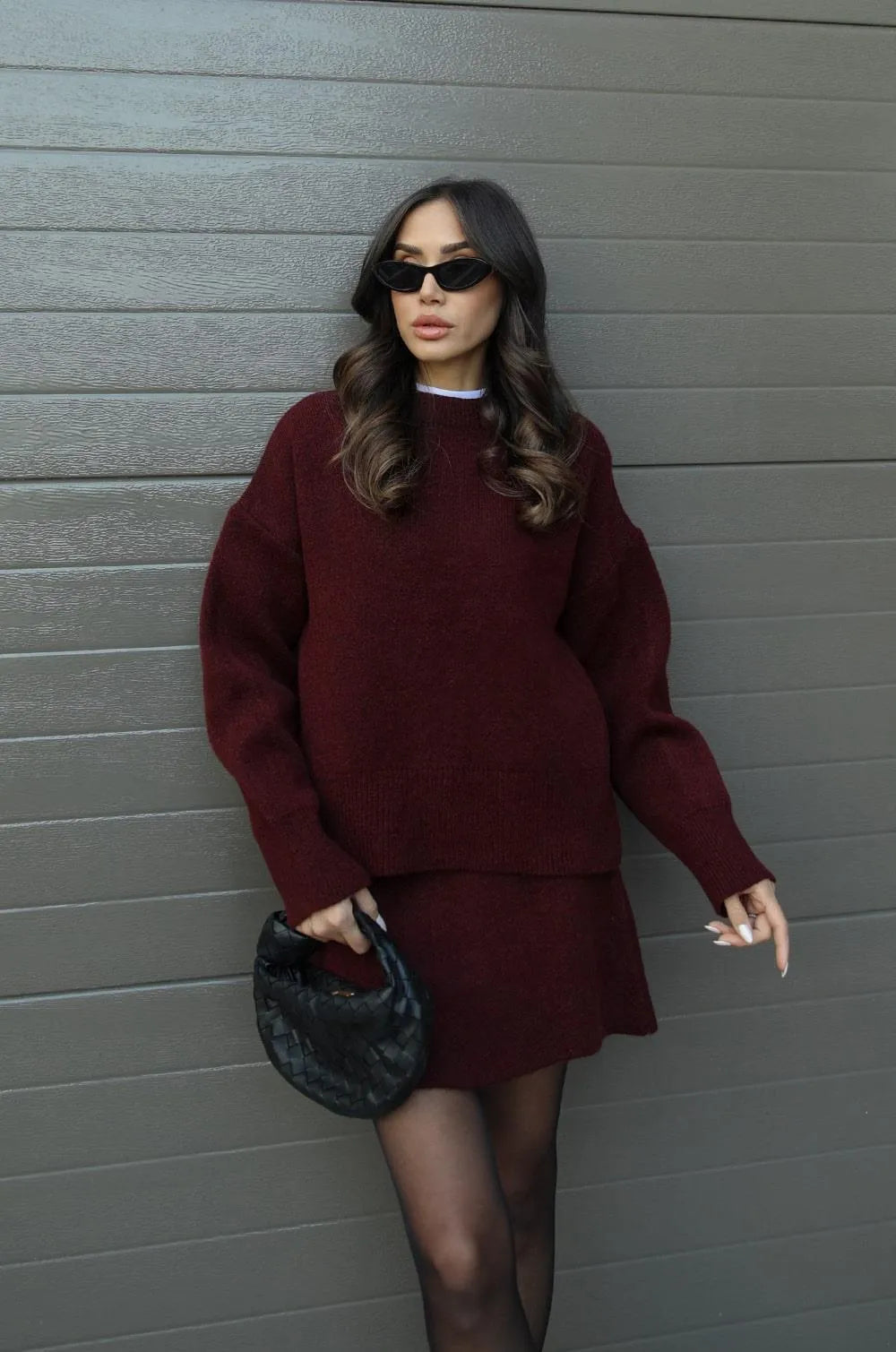HELENA - Knitted Skirt Set