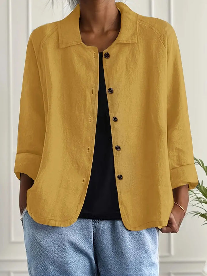 Marilla™ – Classic Lightweight Shirt Cardigan