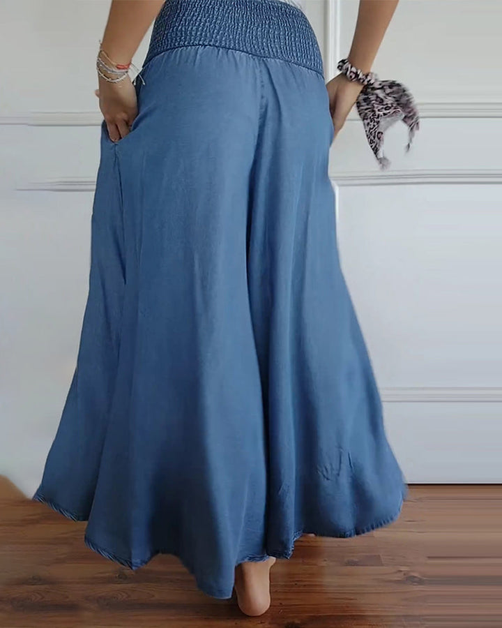 Sophia - Trousers with Elasticated Waist
