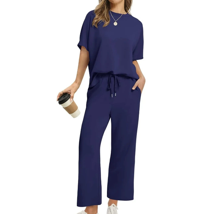Eliza™ - Casual Top and Trouser Set