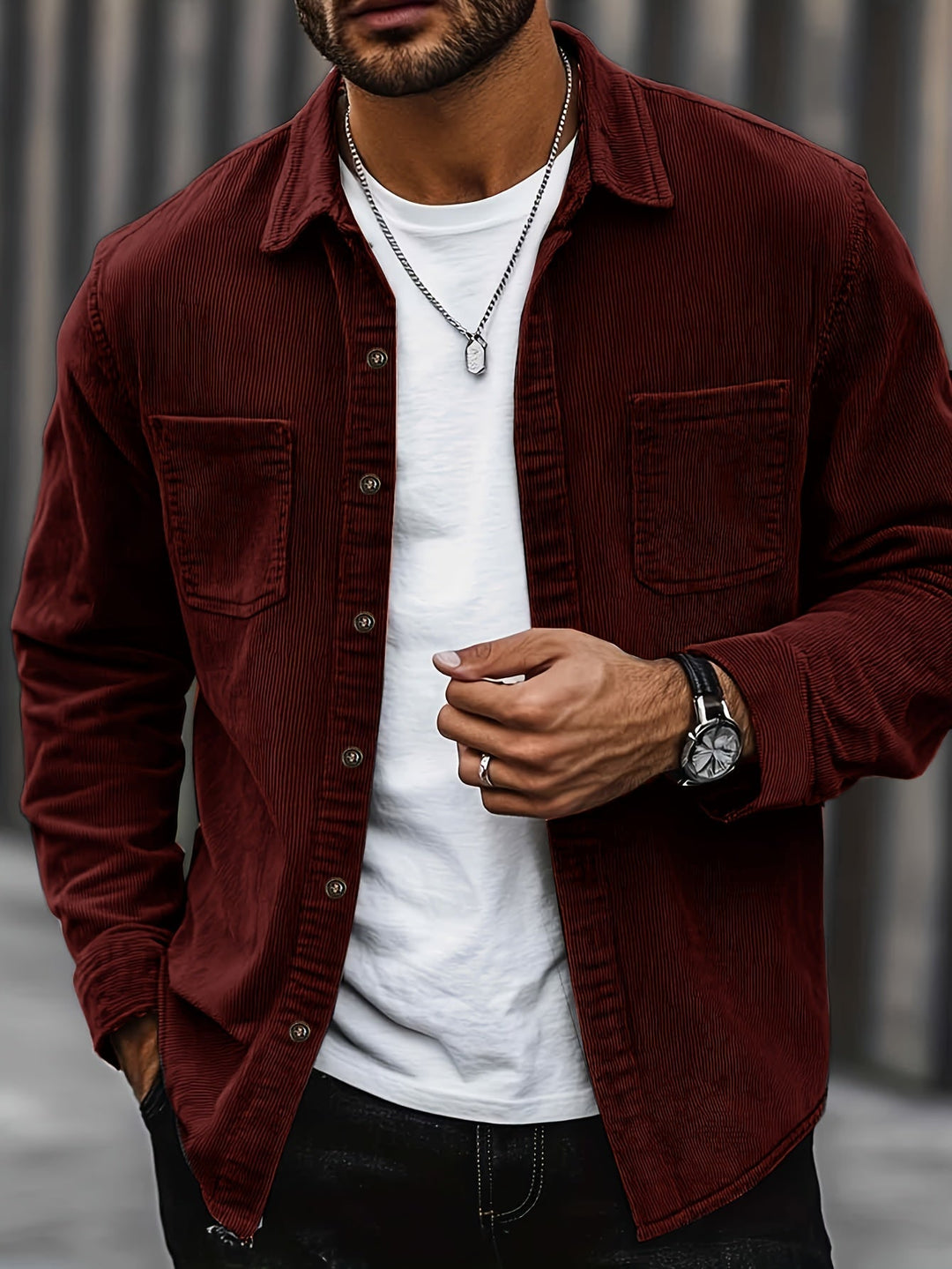 Johan™ - Men's Cord Shirt Jacket