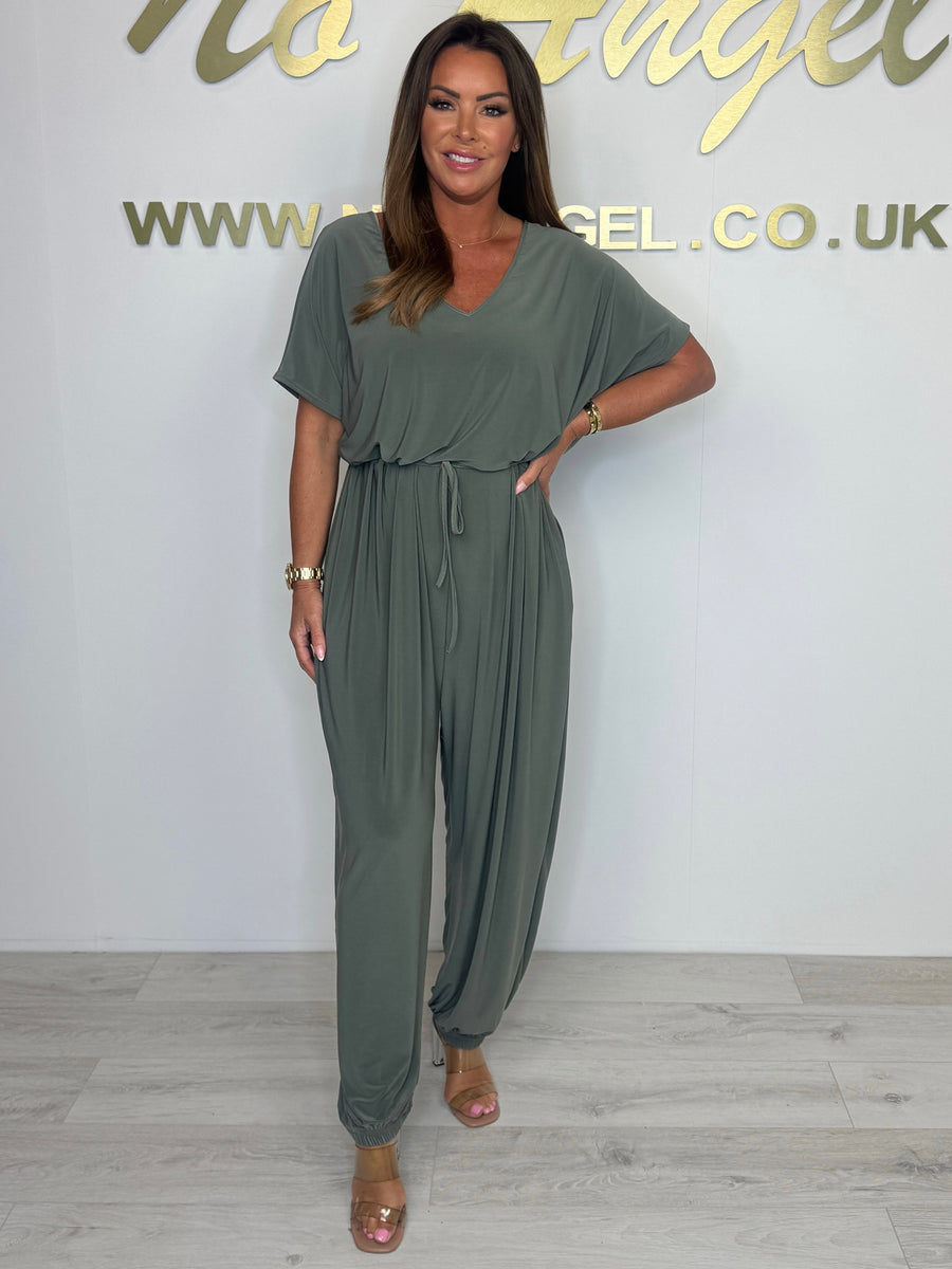 Cora™ - V-Neck Strappy Jumpsuit