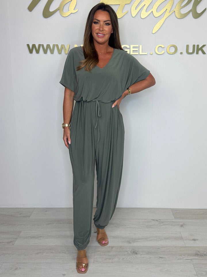 Cora™ - V-Neck Strappy Jumpsuit