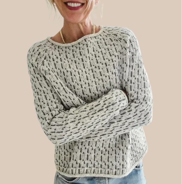 Kristine™ - Cosy Textured Knit Jumper