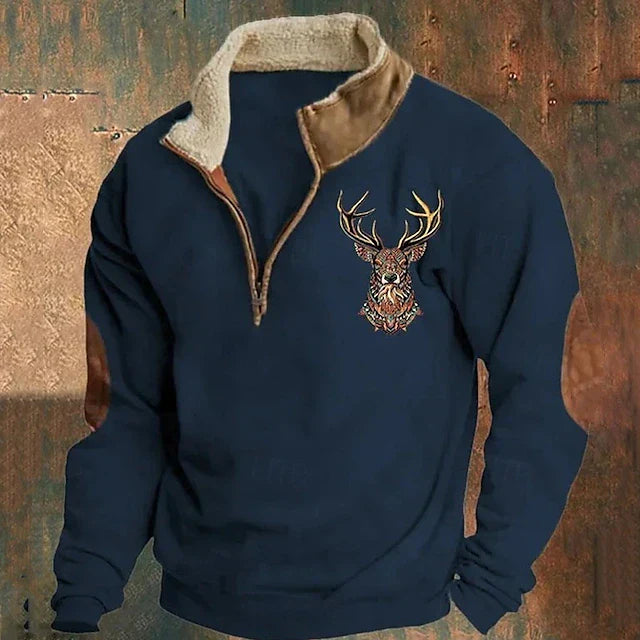 Marco - Pullover with Quarter Zip