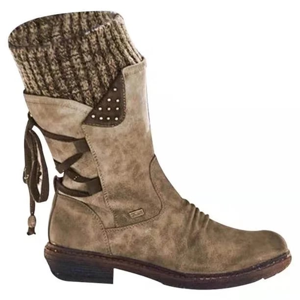 Valeria - Waterproof Boots with Zip at the Calf