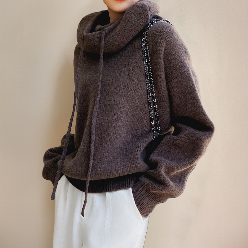 Klara™ - Roll Neck Jumper Made from Merino Wool