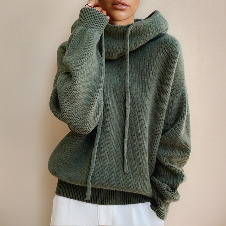 Klara™ - Roll Neck Jumper Made from Merino Wool