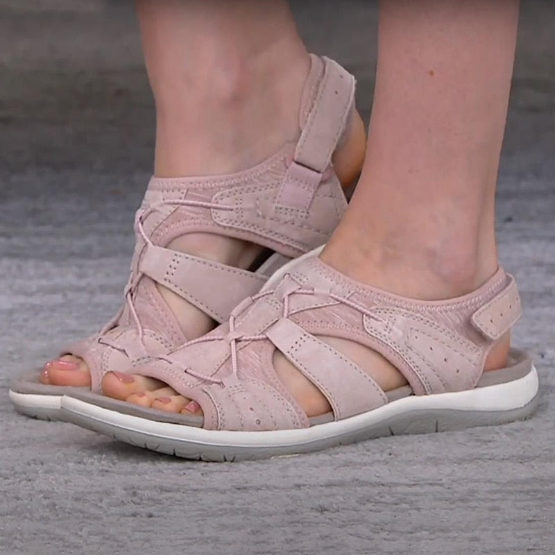 Lotte™ - Stylish, Adjustable Summer Sandals with Arch Support