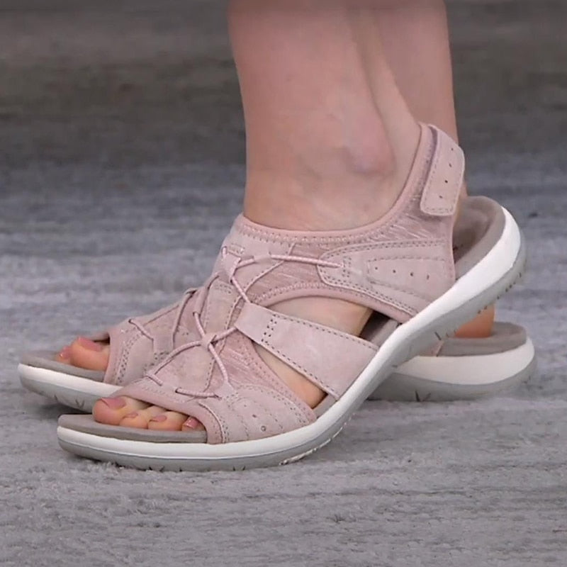 Lotte™ - Stylish, Adjustable Summer Sandals with Arch Support