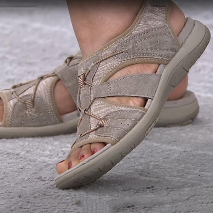 Lotte™ - Stylish, Adjustable Summer Sandals with Arch Support