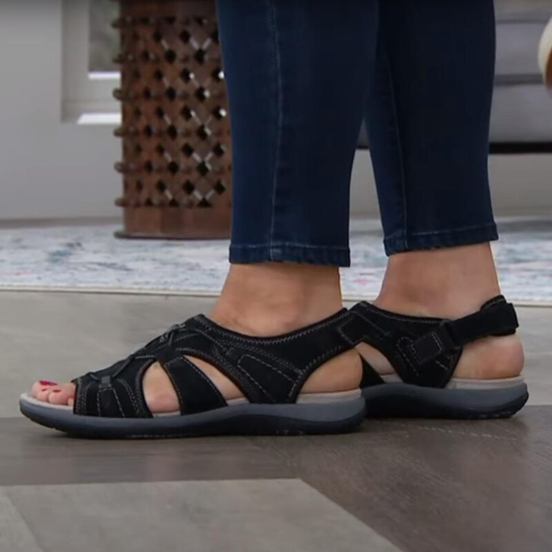 Lotte™ - Stylish, Adjustable Summer Sandals with Arch Support