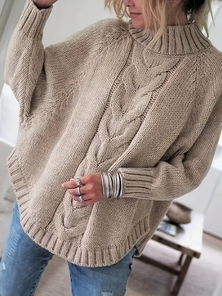 Heidi™ - Comfortable Vintage Cable Knit Sweater