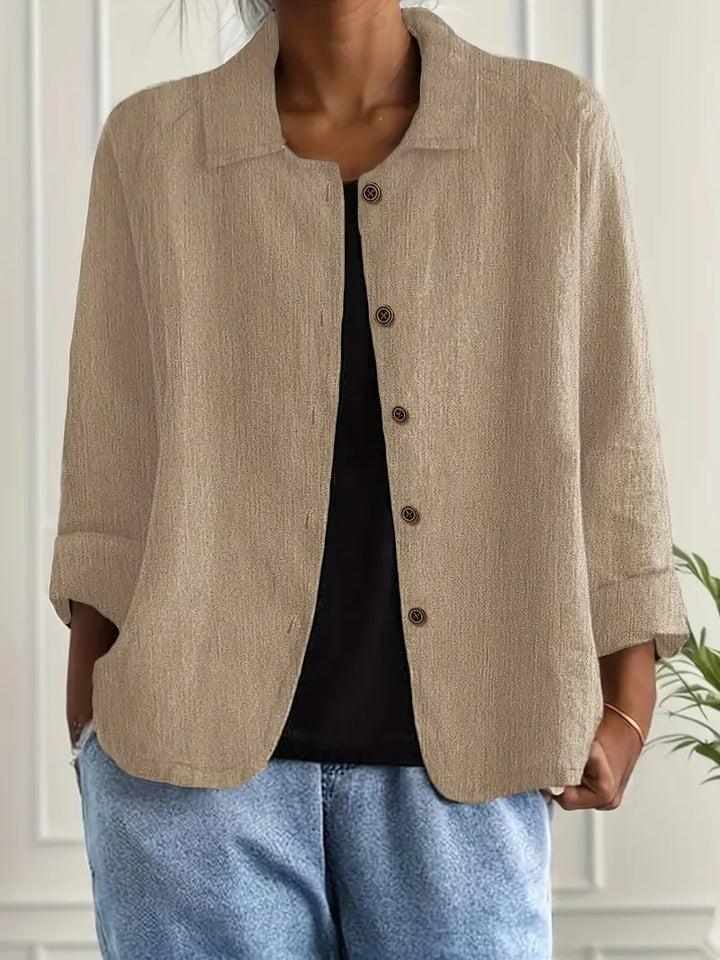 Marilla™ – Classic Lightweight Shirt Cardigan
