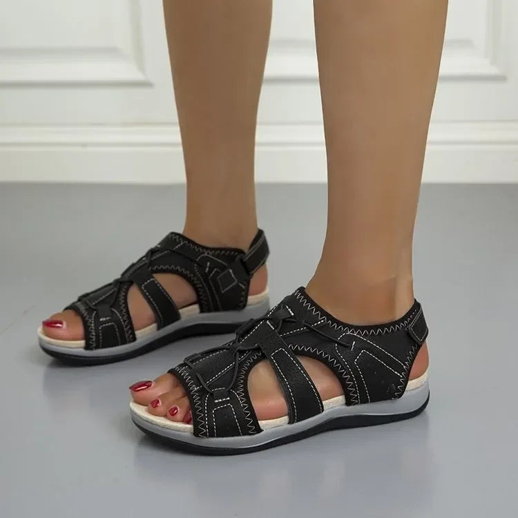 Lotte™ - Stylish, Adjustable Summer Sandals with Arch Support