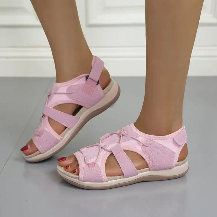 Lotte™ - Stylish, Adjustable Summer Sandals with Arch Support