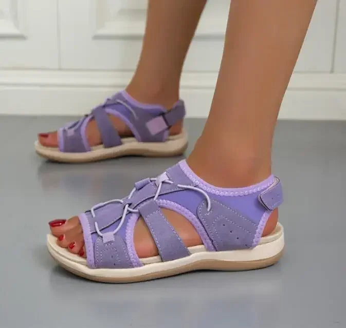 Lotte™ - Stylish, Adjustable Summer Sandals with Arch Support