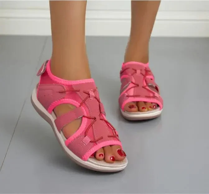 Lotte™ - Stylish, Adjustable Summer Sandals with Arch Support