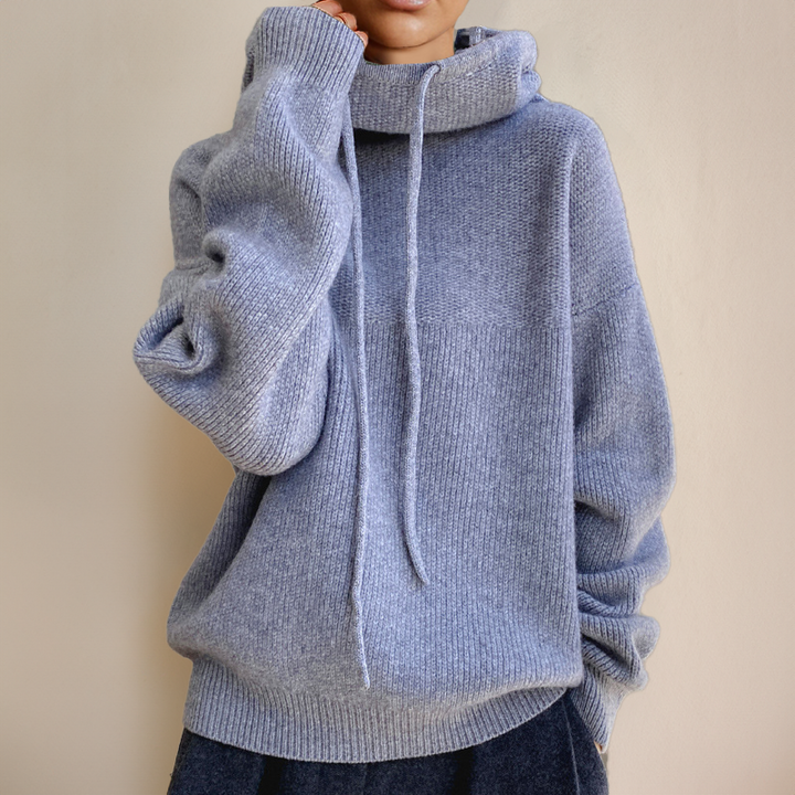 Klara™ - Roll Neck Jumper Made from Merino Wool
