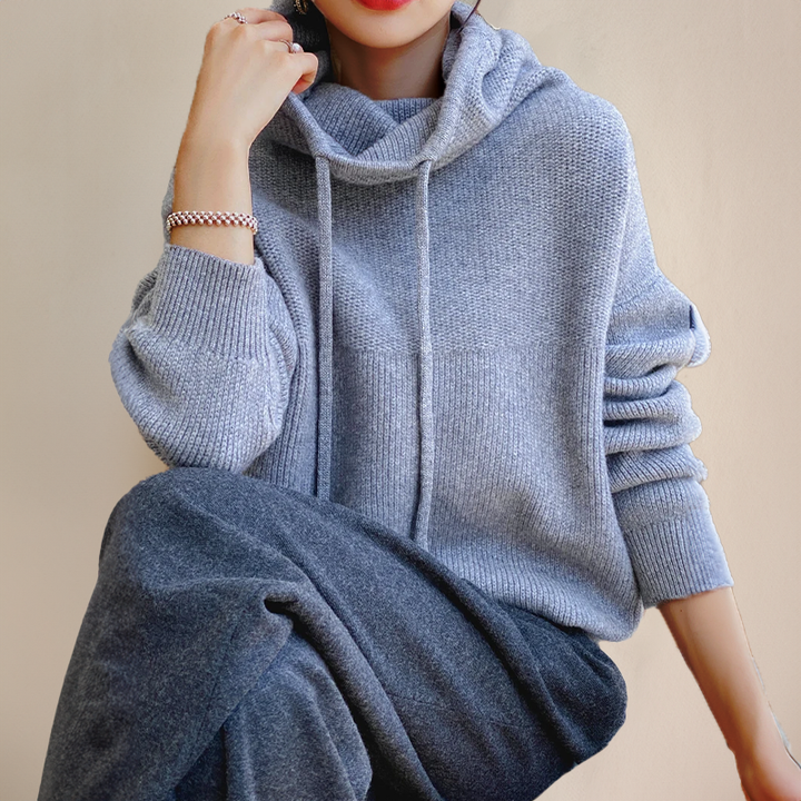 Klara™ - Roll Neck Jumper Made from Merino Wool