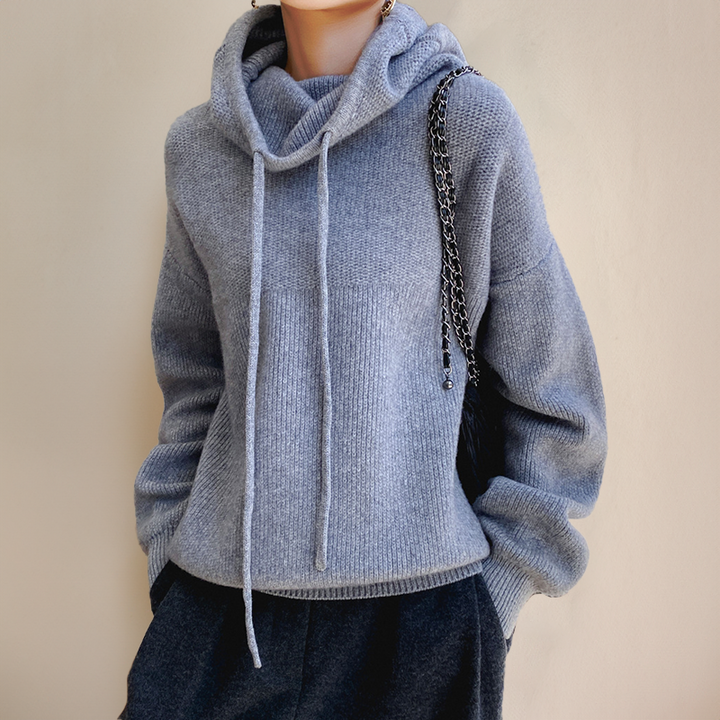 Klara™ - Roll Neck Jumper Made from Merino Wool