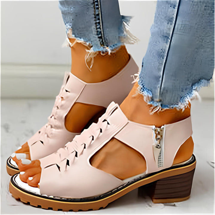 Steffie™ - Orthopaedic Women's Sandals with Block Heel