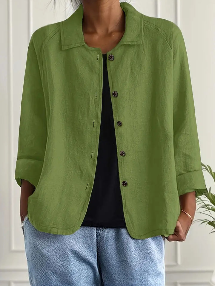 Marilla™ – Classic Lightweight Shirt Cardigan