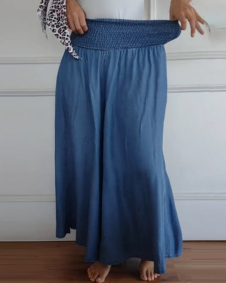 Sophia - Trousers with Elasticated Waist