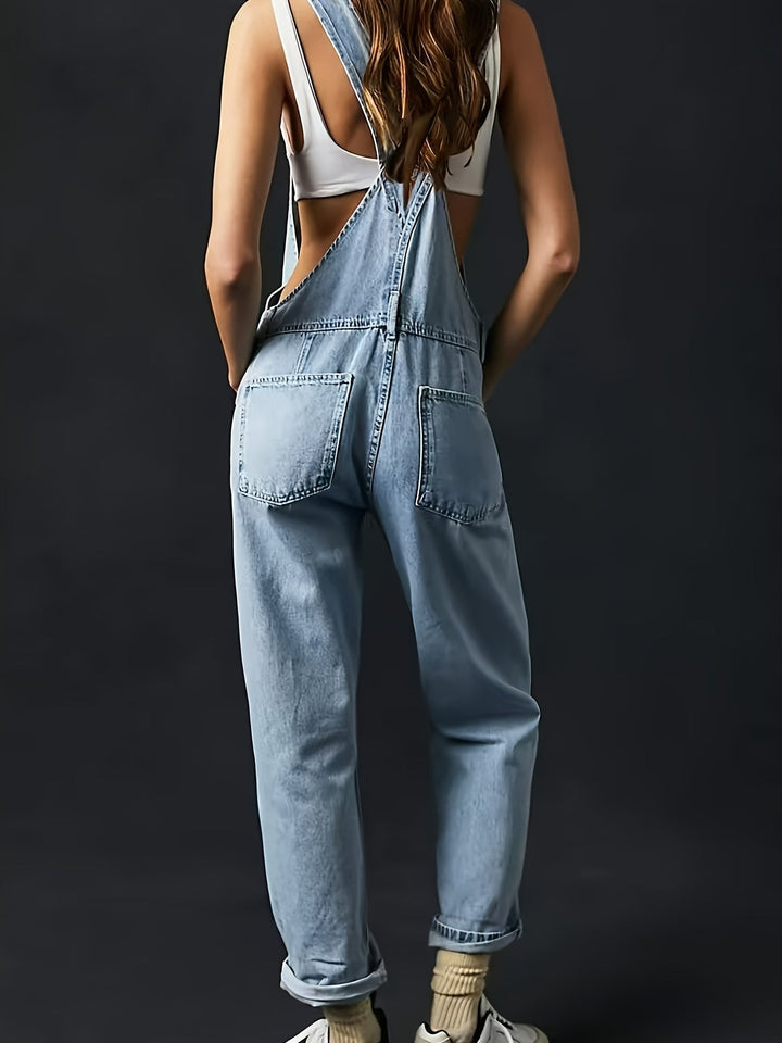Wendy™ - Trendy Denim Dungarees