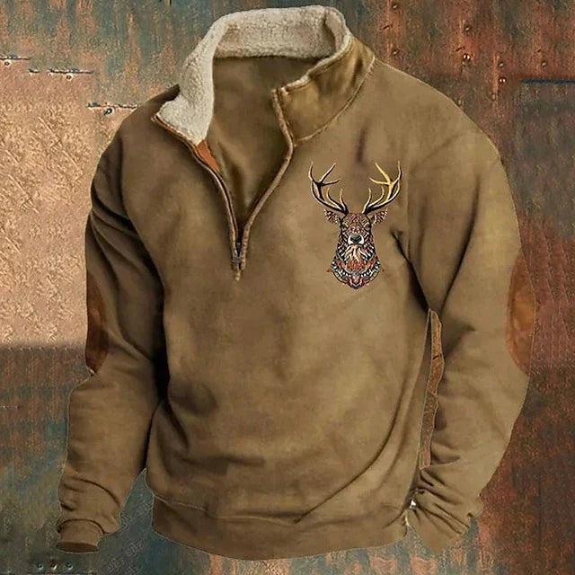 Marco - Pullover with Quarter Zip