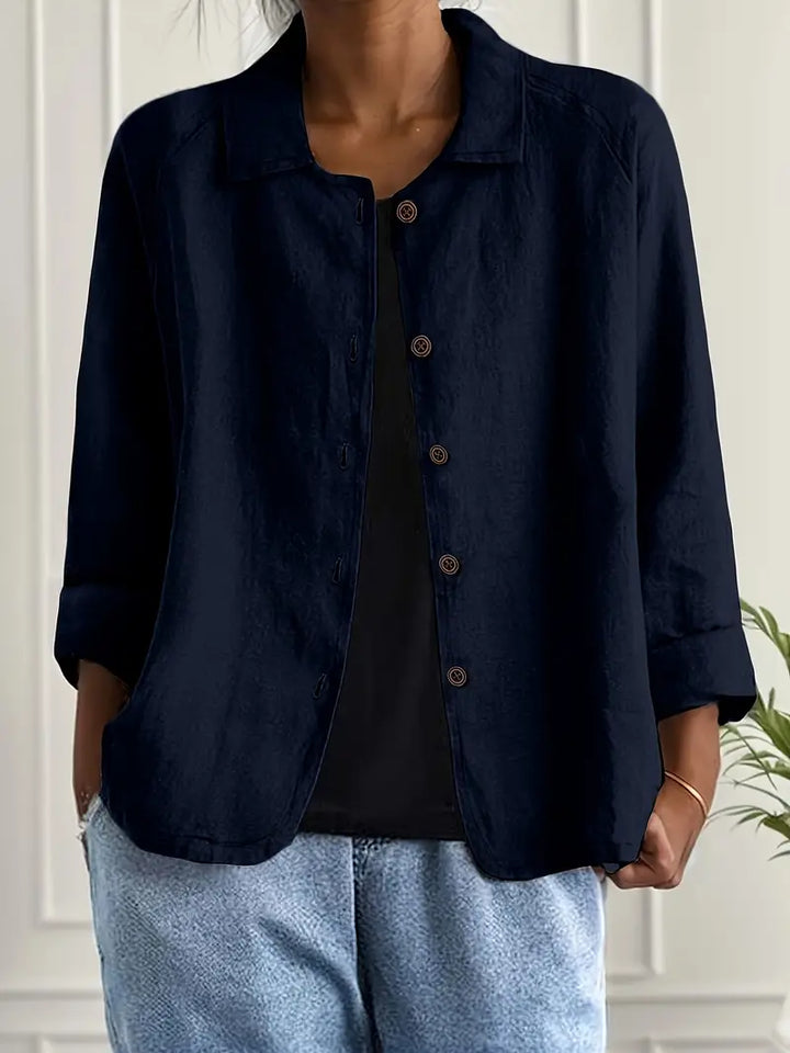 Marilla™ – Classic Lightweight Shirt Cardigan
