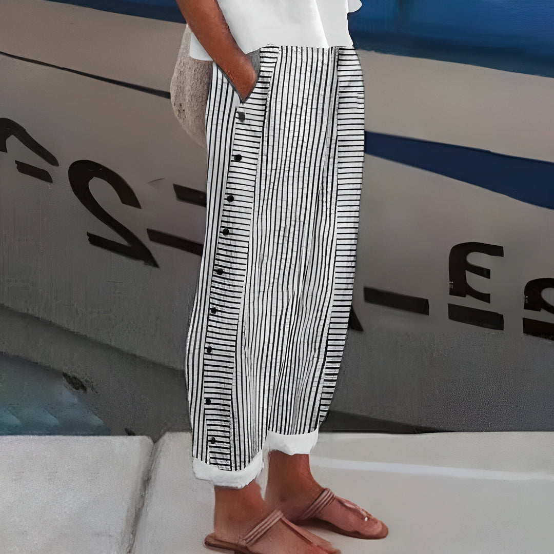 Sara™ - Comfortable Linen Trousers