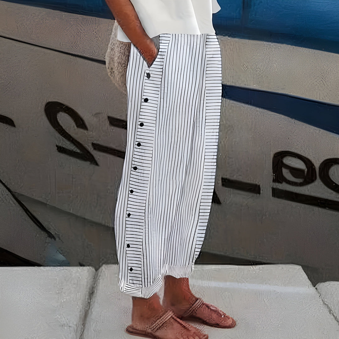Sara™ - Comfortable Linen Trousers