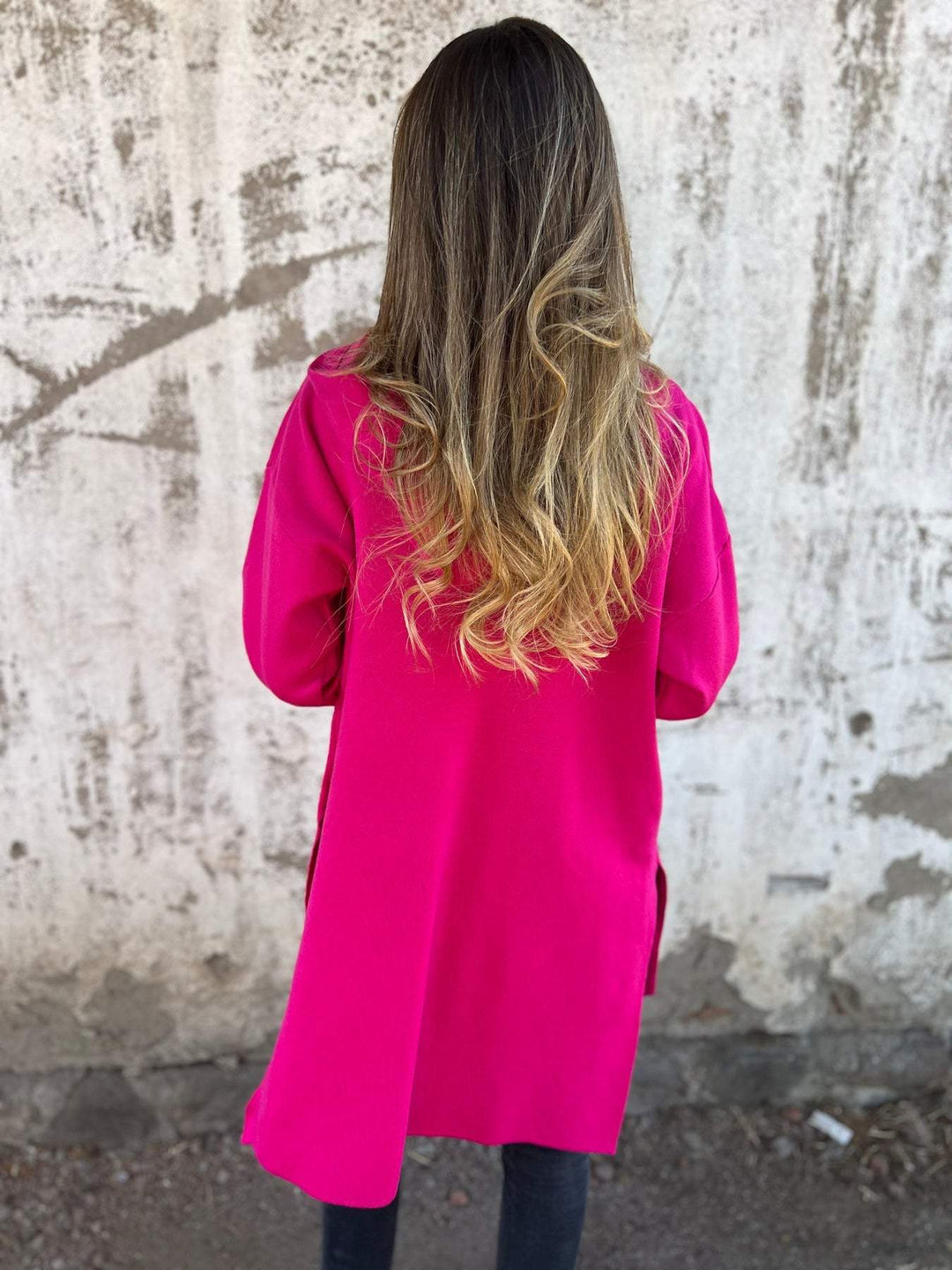 Olivia - Long Hooded Cardigan