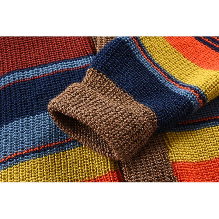Marcus - Men's Waistcoat in Colour Block Design with Notched Lapel