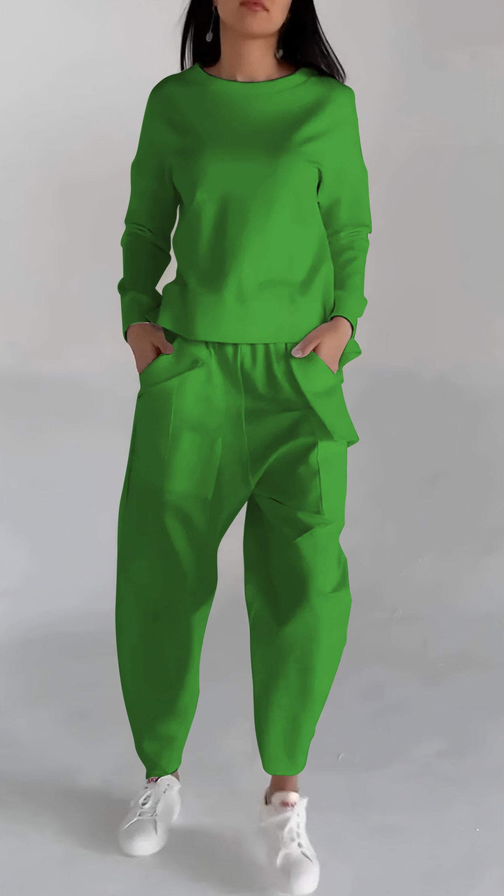 Lotte | Two-Piece Set with Round Neck and Long Sleeves