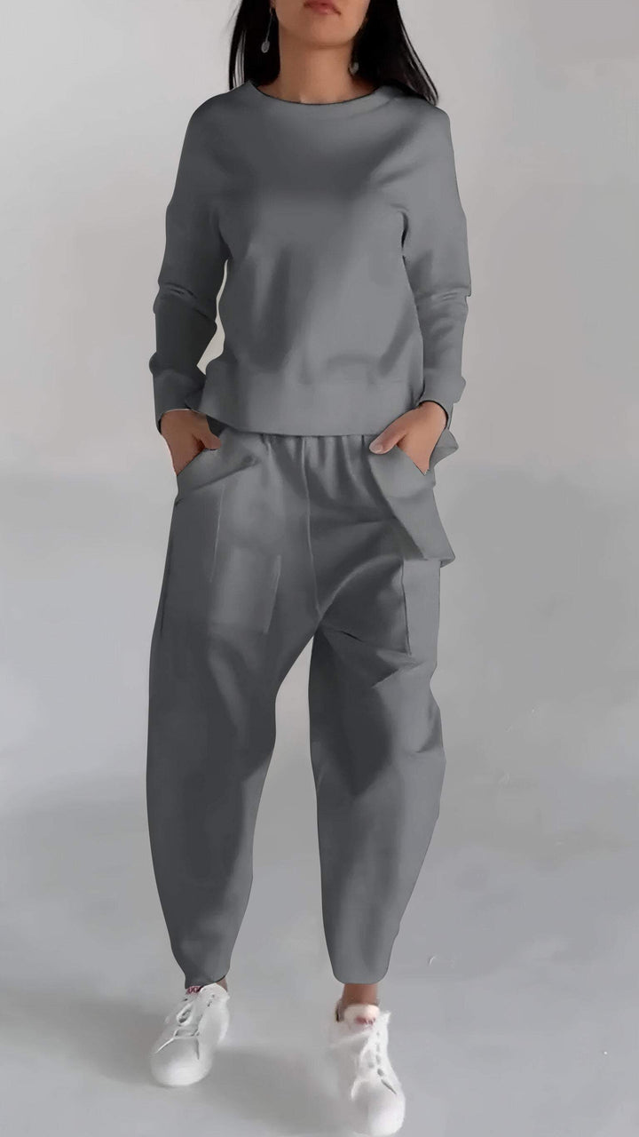 Lotte | Two-Piece Set with Round Neck and Long Sleeves