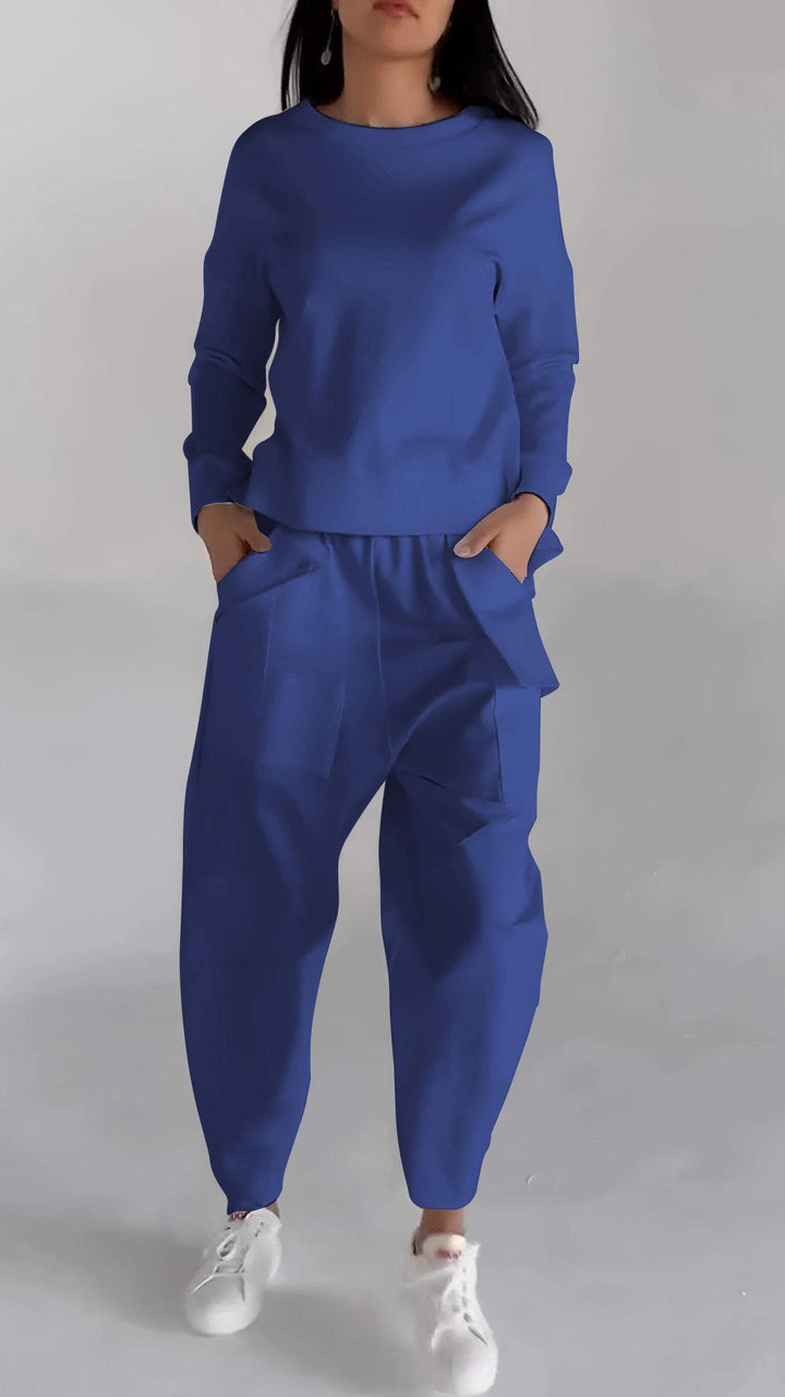 Lotte | Two-Piece Set with Round Neck and Long Sleeves