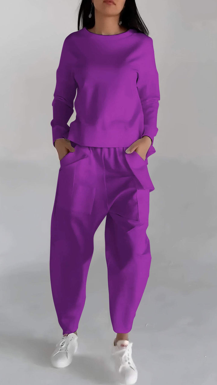 Lotte | Two-Piece Set with Round Neck and Long Sleeves