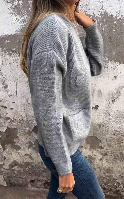 Aurora - Cotton Zip Cardigan