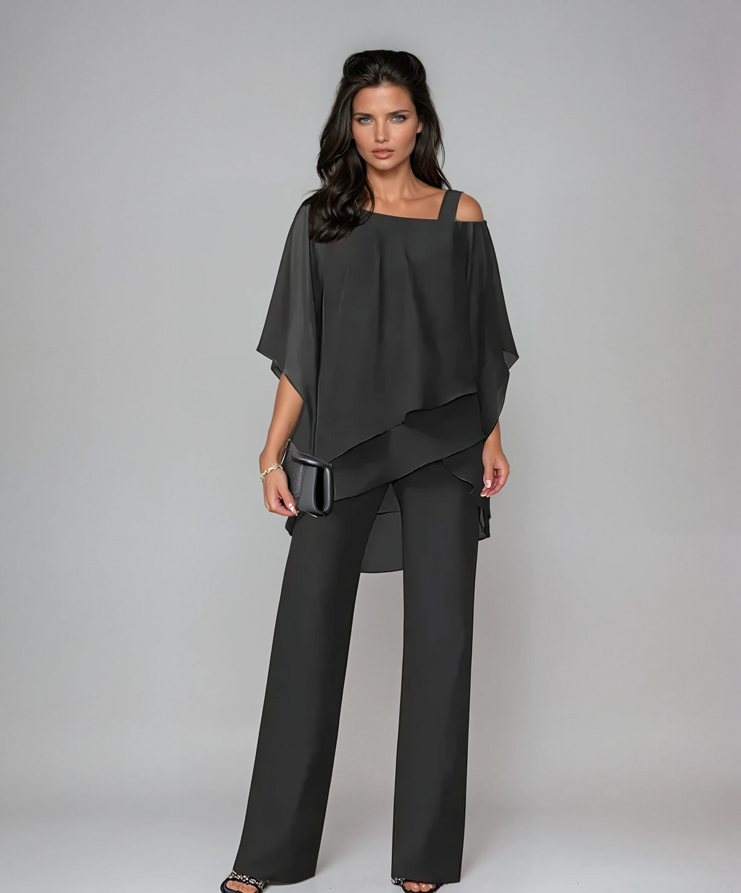 Sabine™ - Elegant Two-Piece Layered Set