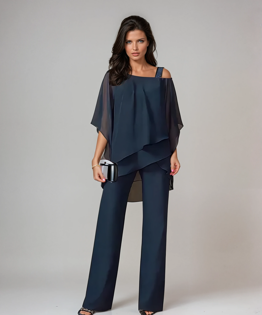 Sabine™ - Elegant Two-Piece Layered Set