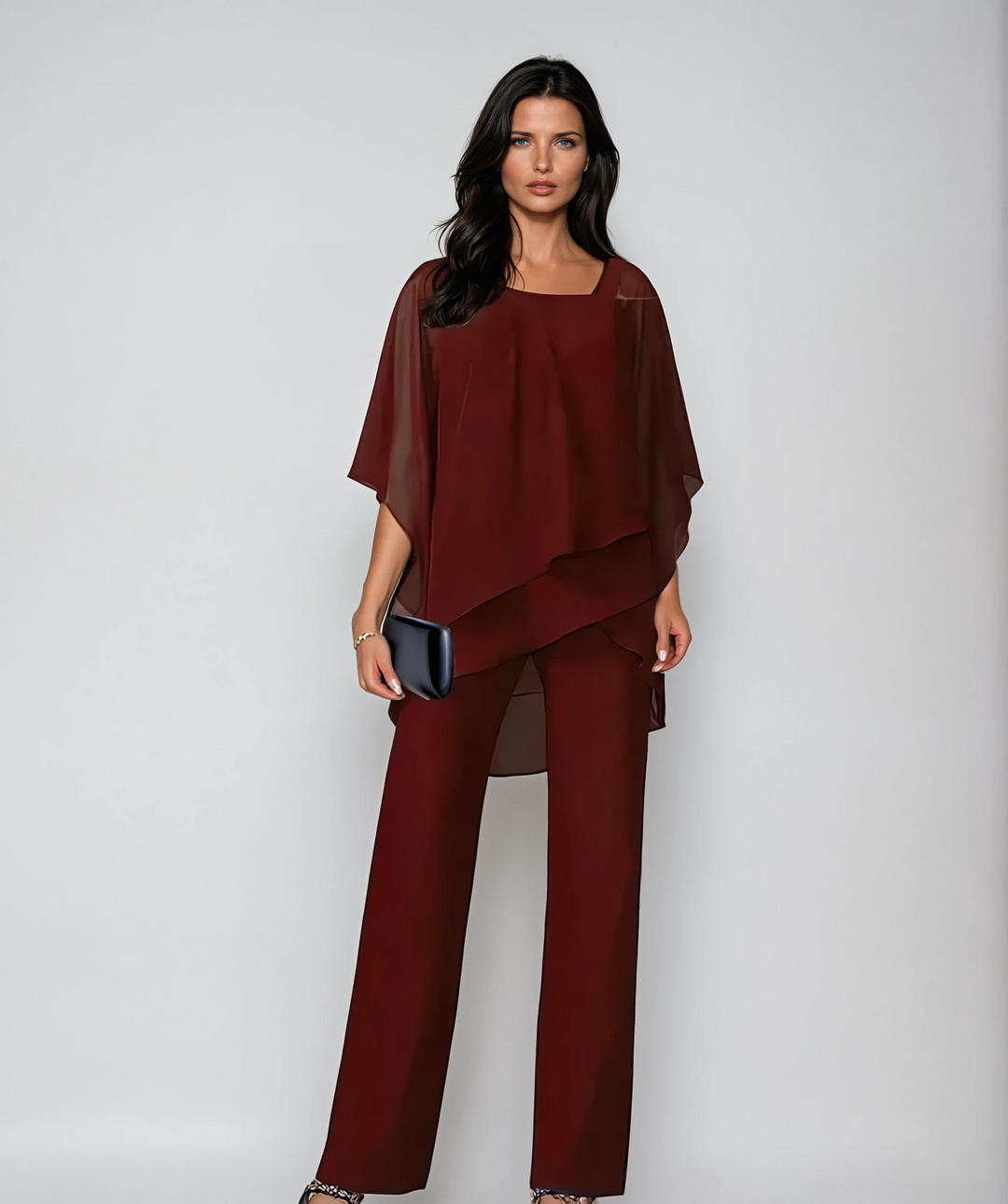 Sabine™ - Elegant Two-Piece Layered Set