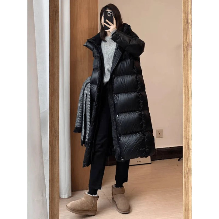 Phoebe - Luxe Longline Down Puffer Jacket