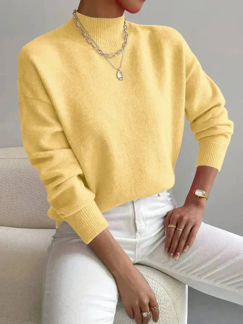 Donna™ – Classic Roll Neck Jumper
