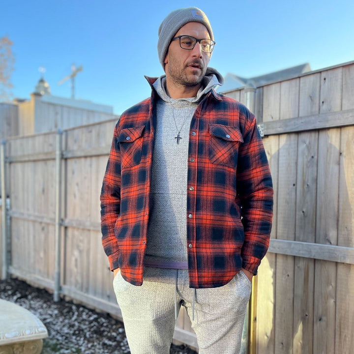 Alessio - Single-Breasted Winter Jacket