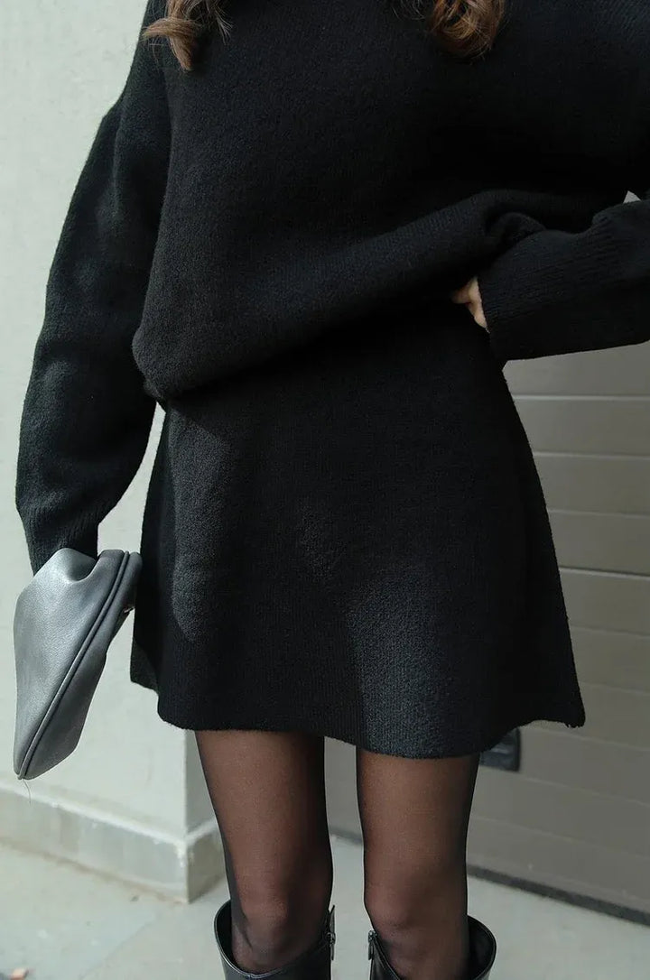 HELENA - Knitted Skirt Set
