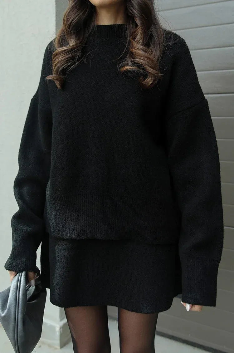 HELENA - Knitted Skirt Set