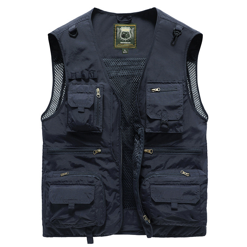 Lorenzo - Multi Pocket Summer Gilet